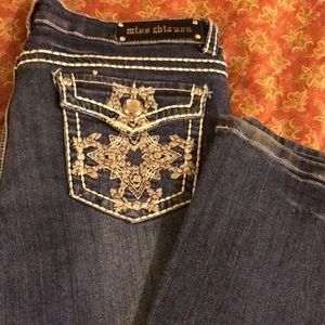 Bling pocket denim